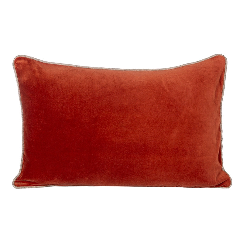 Funda Cojín Velvet New Delhi Brick 40x60 cm - 40x60 cm