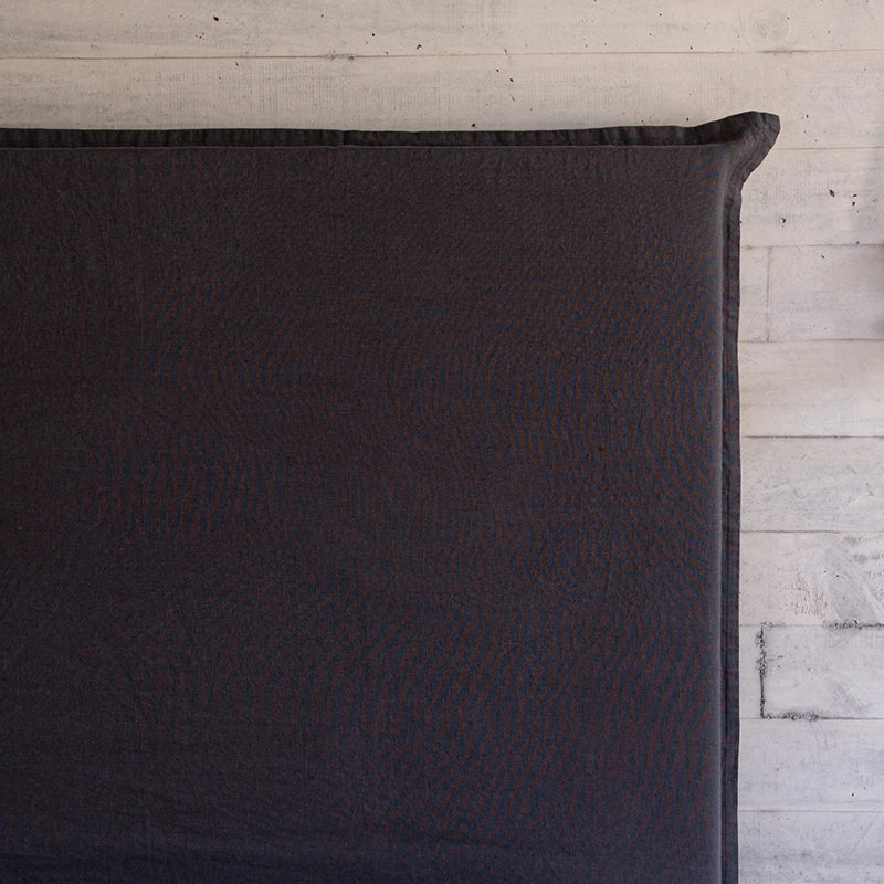 Funda Respaldo de Cama Viti Charbon - King Funda Charbon 190x126 cm