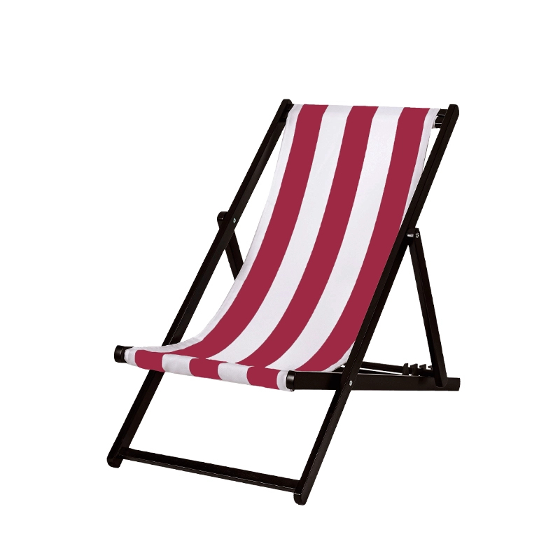 Silla Chilienne Negra con funda Riviera Framboise