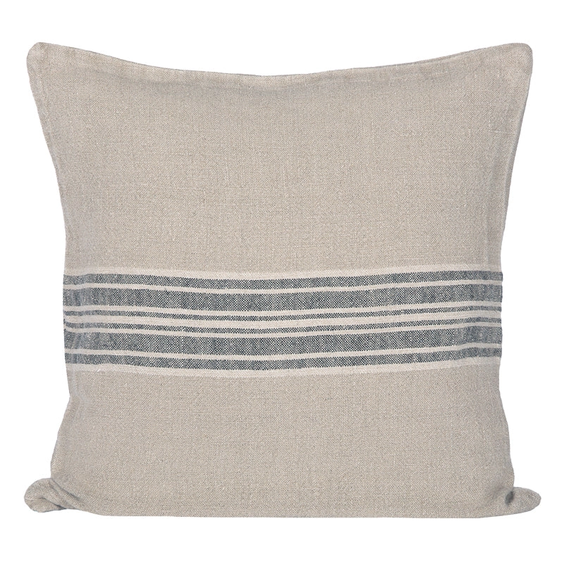 Funda Cojín Orleans Natural/Negro/Marfil 45x45 cm - 45x45 cm