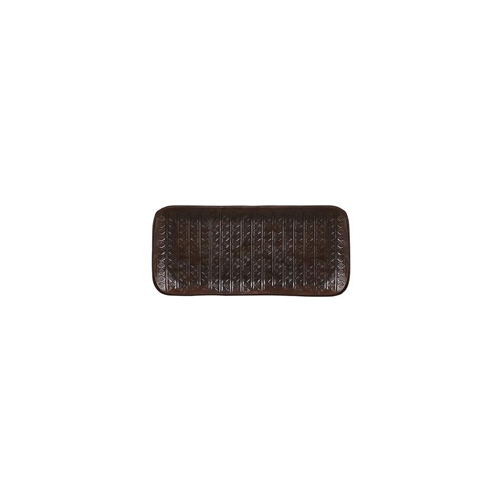 Bandeja EL DORADO color negro L30xW13xH2 cm