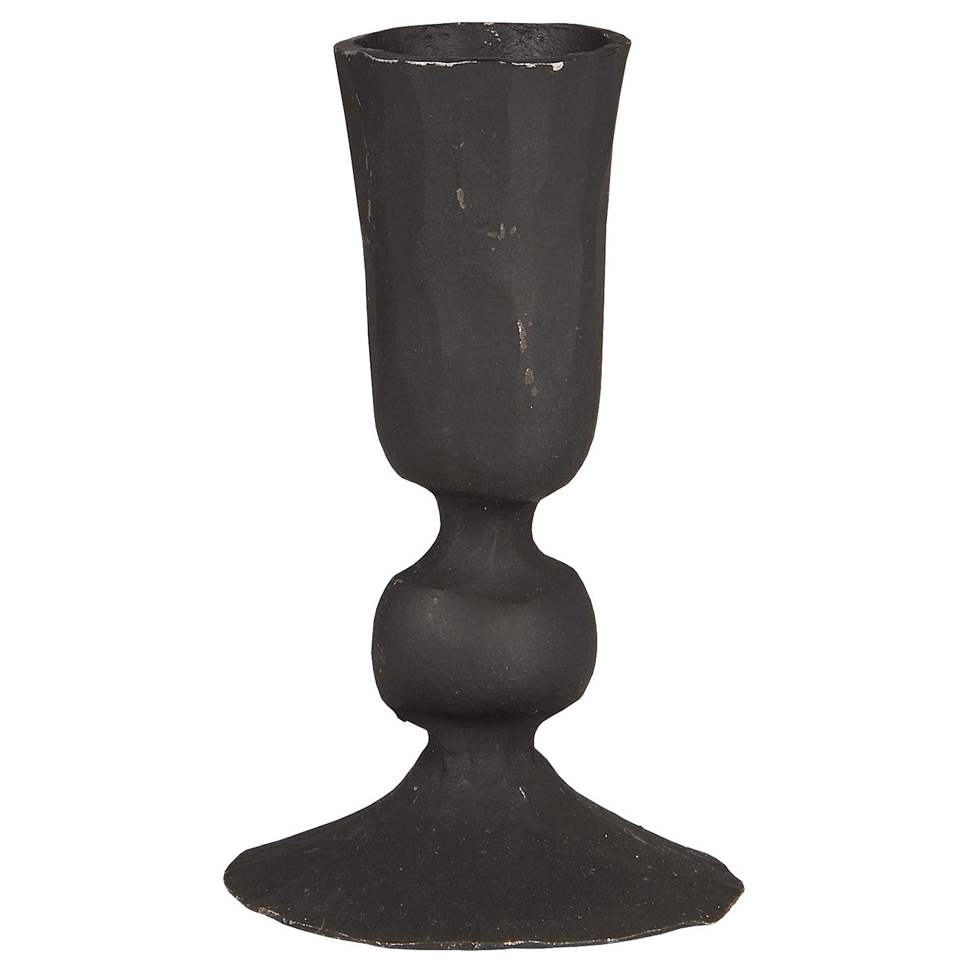 Portavela S, Negro H: 10 cm