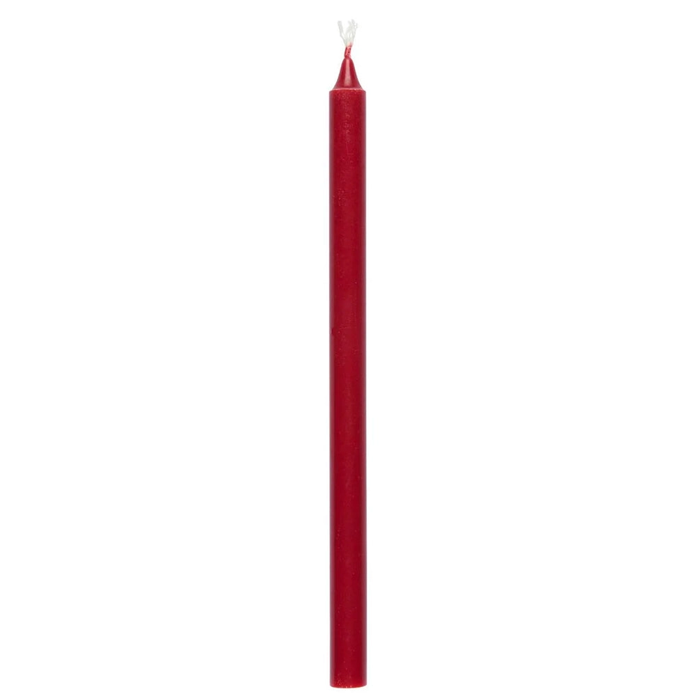 Vela Taper Roja Ø:1.3 H:20 cm