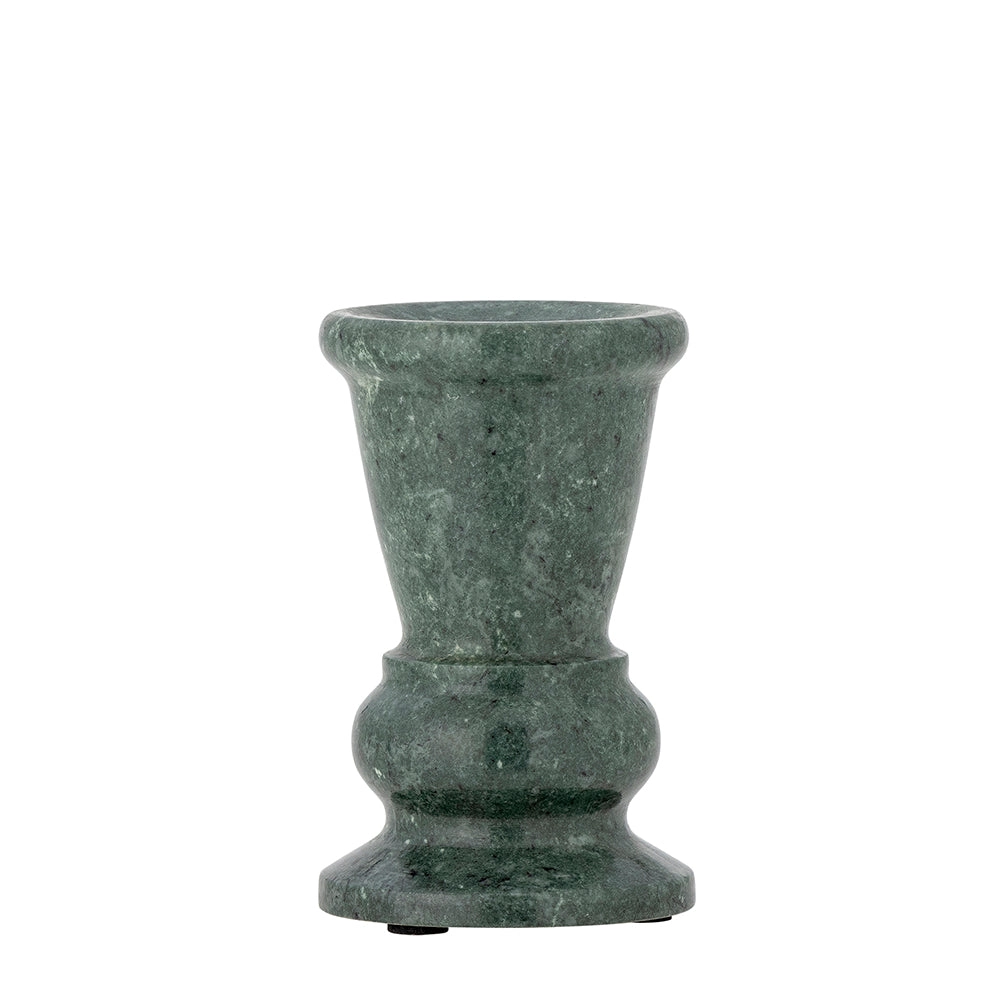 Candelabro Sicilia Verde, Ø8xH12,5 cm