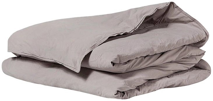 Funda de Plumón Algodón Percal Grey