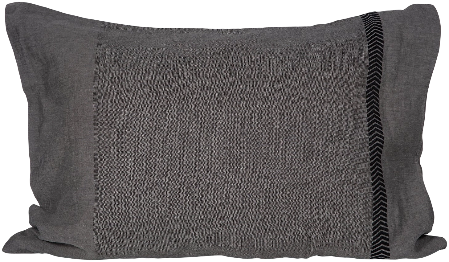 Funda Almohada Lino Marsella Dark Grey 50x70 cm