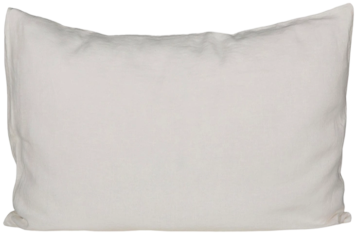 Funda Almohada Lino Lille Marfil