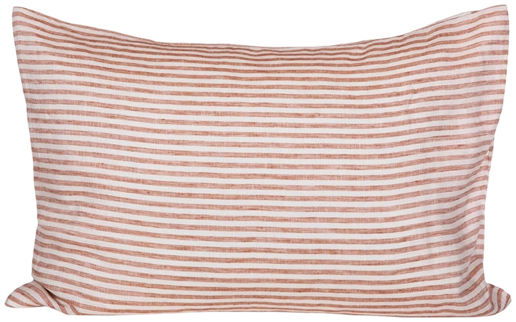 Funda Almohada Lino Bristol Terracota
