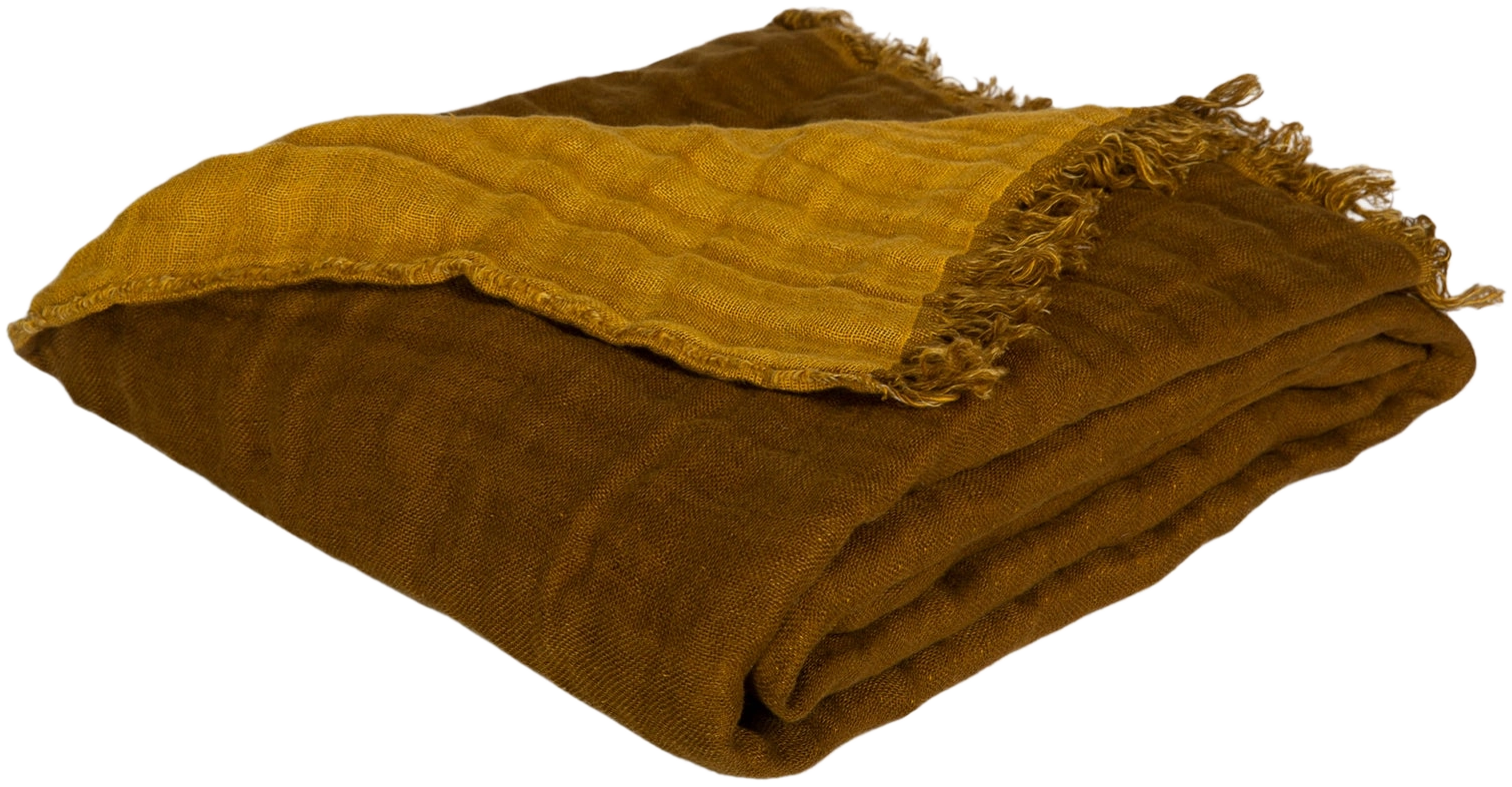 Manta Lino Baya Bronze / Or