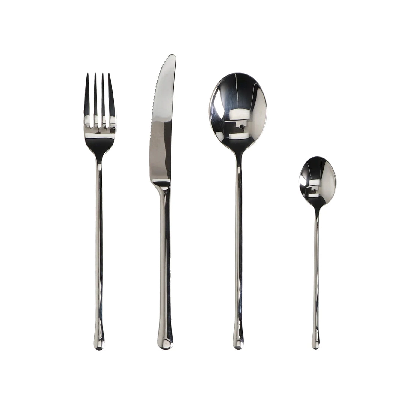 Set 24 Cubiertos Monet Plateado (6 Personas)