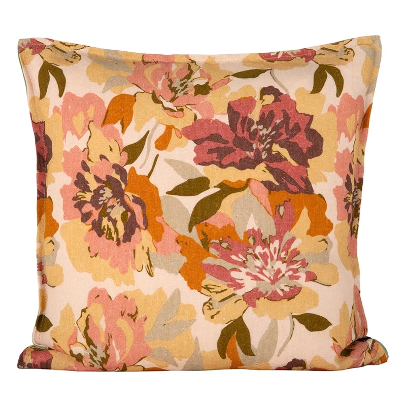 Funda Cojin Lino Trieste Amande 45x45 cm - 45x45 cm
