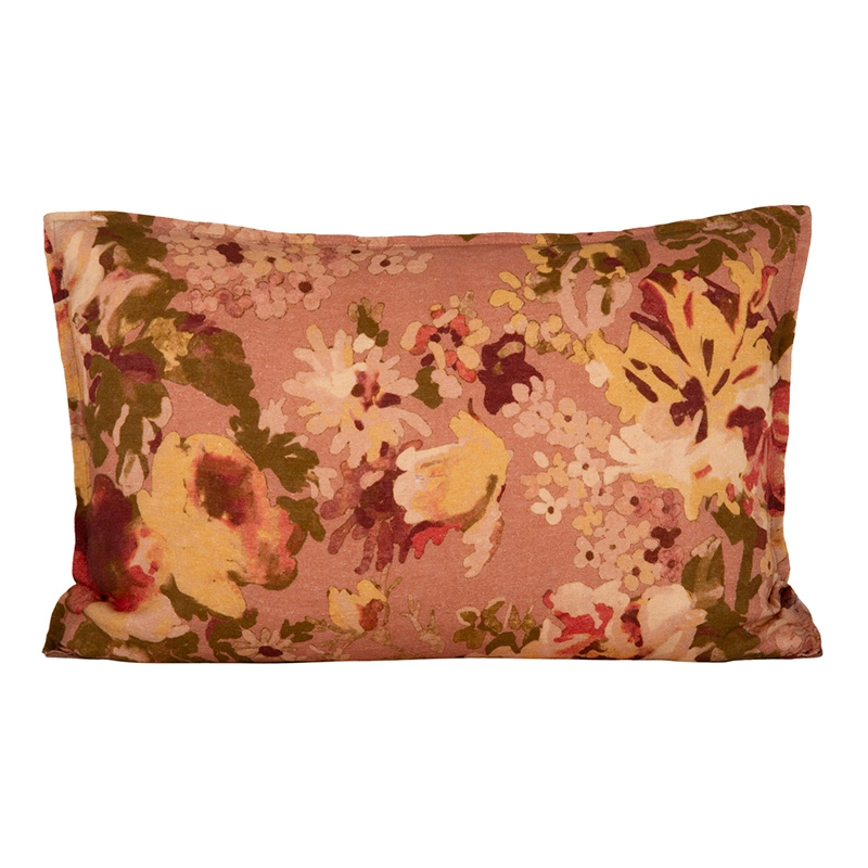 Funda Cojin Lino Bologne Mocaccino 40x60 cm - 40x60 cm