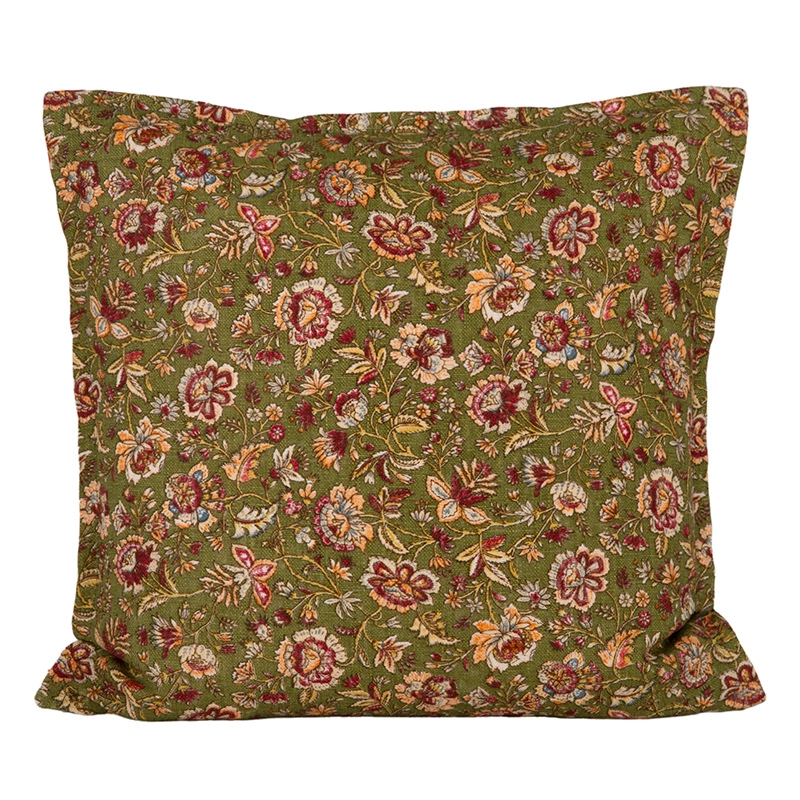 Funda Cojin Lino Samara Kaki 45x45 cm - 45x45 cm