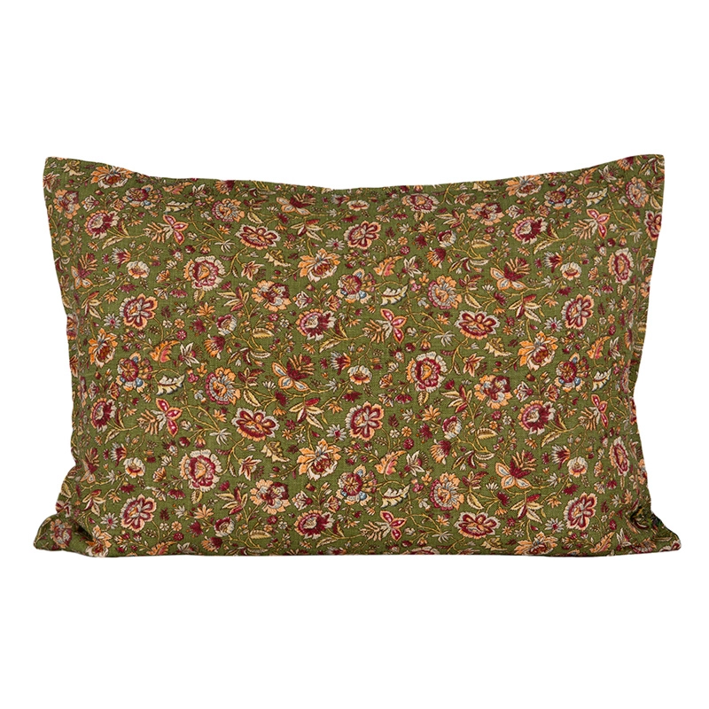 Funda Cojin Lino Samara Kaki 50x70 cm - 50x70 cm