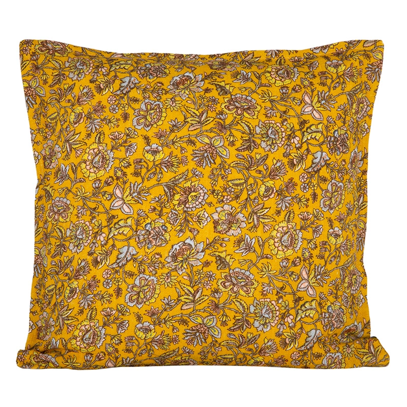 Funda Cojin Lino Samara Ocre 45x45 cm - 45x45 cm