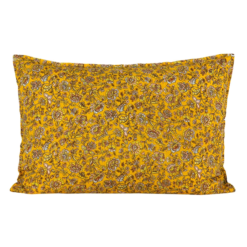 Funda Cojin Lino Samara Ocre 50x70 cm - 50x70 cm
