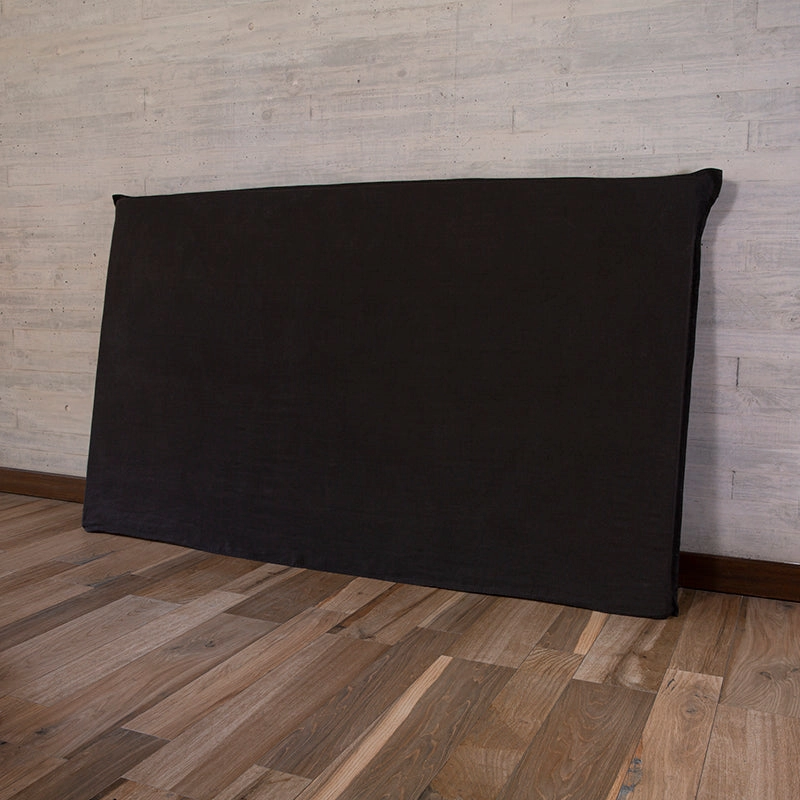Respaldo de Cama con Funda Charbon