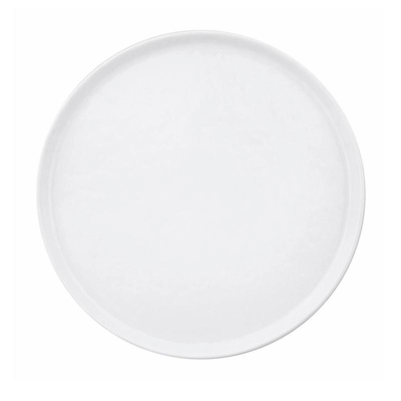 Loza Porcelino Blanco Set de 4 Platos Principal 27.5 cm