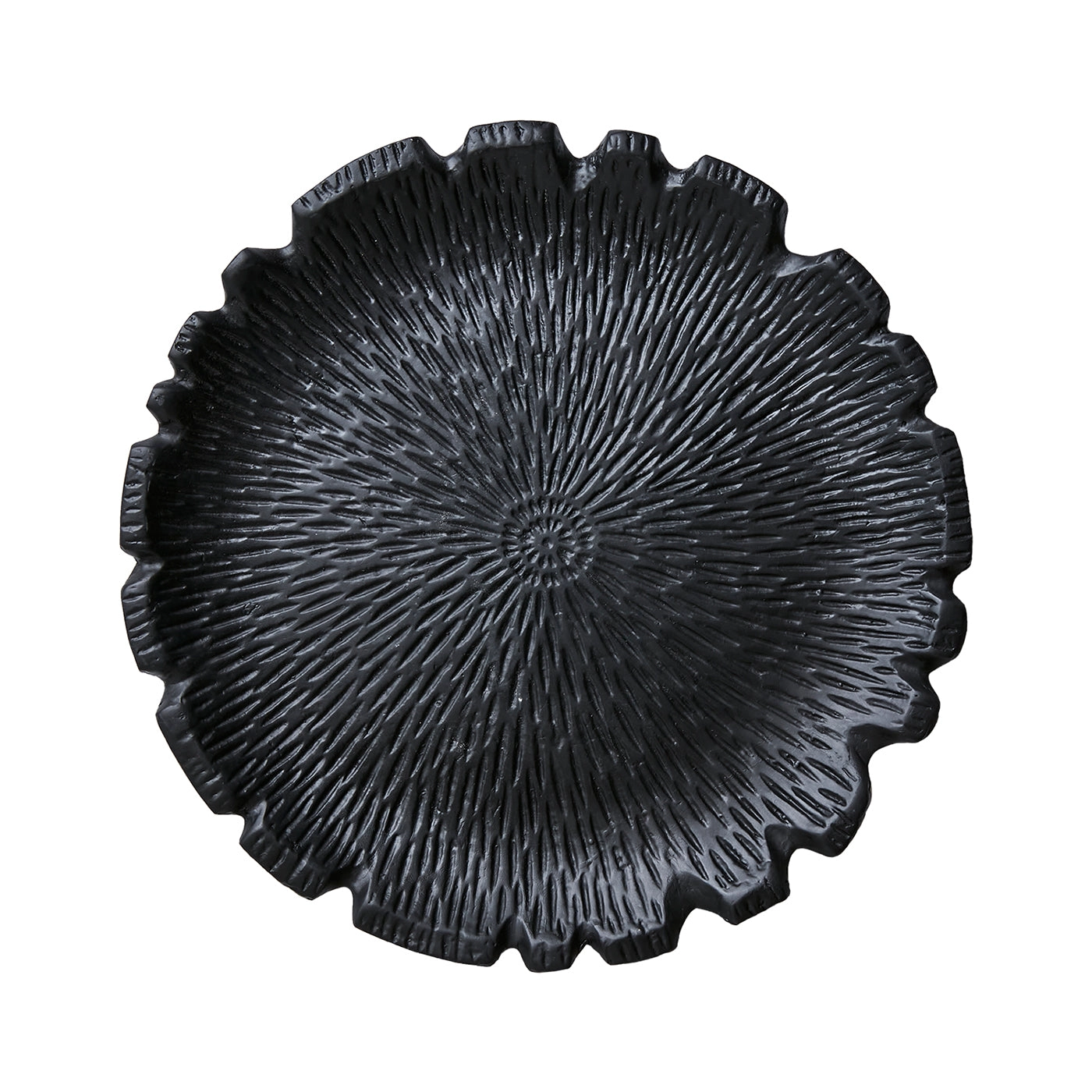 Bandeja ATHENA Redonda Negra Ø48 cm