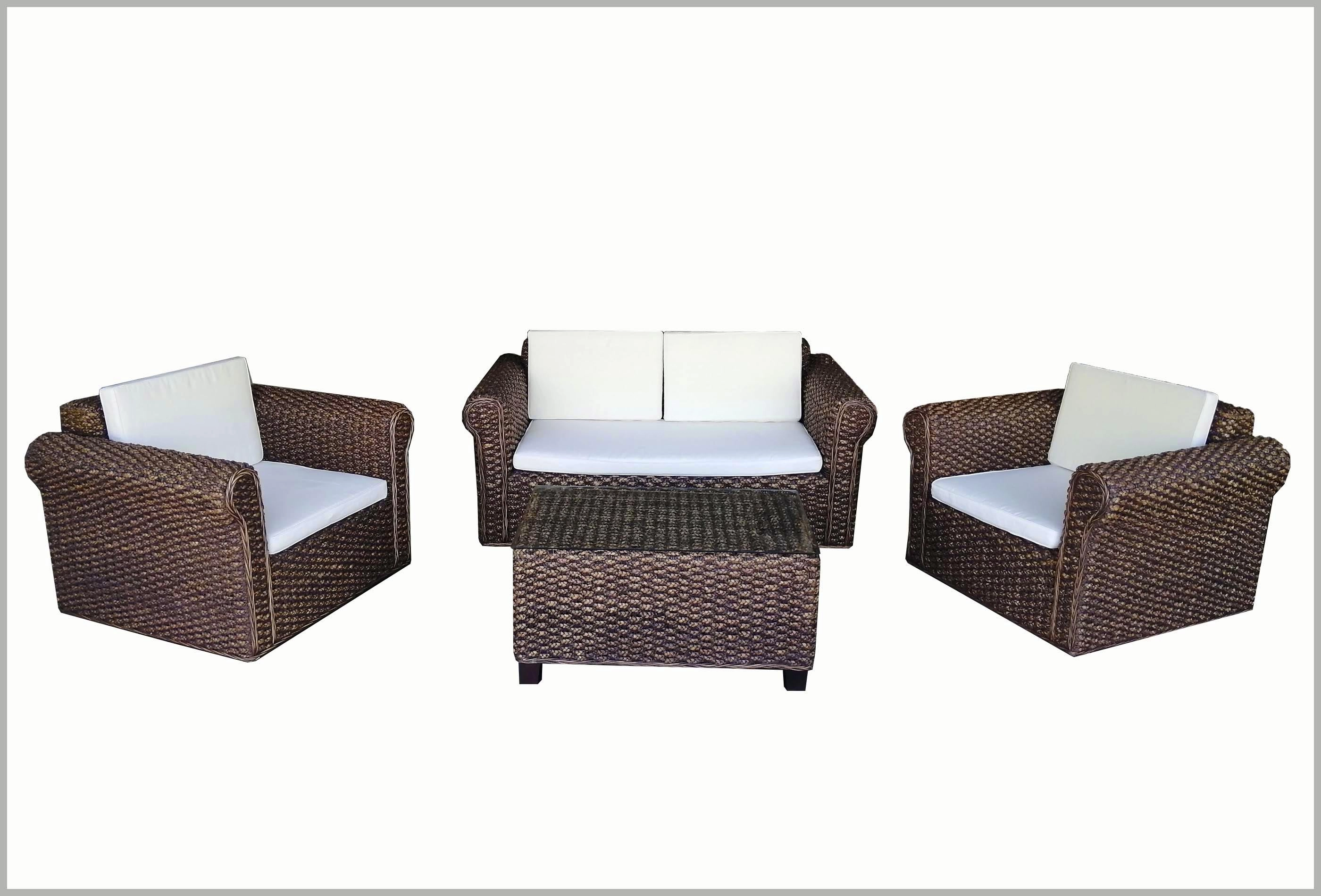 Set de Rattan Natural, Martina 2 cuerpos - 2 cuerpos