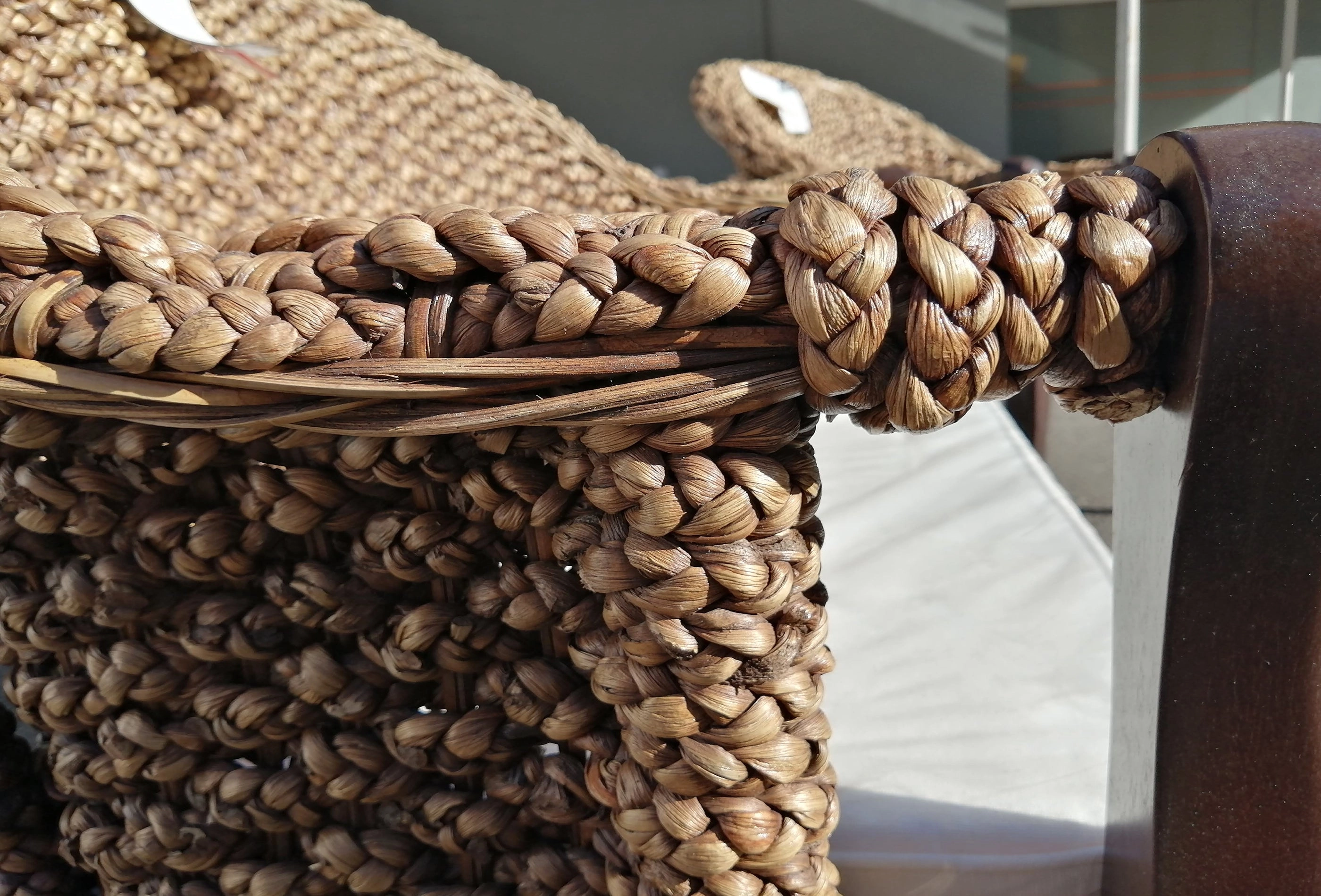 Set de Rattan Natural, Cobra mesa rectangular, 2 cuerpos - 2 cuerpos