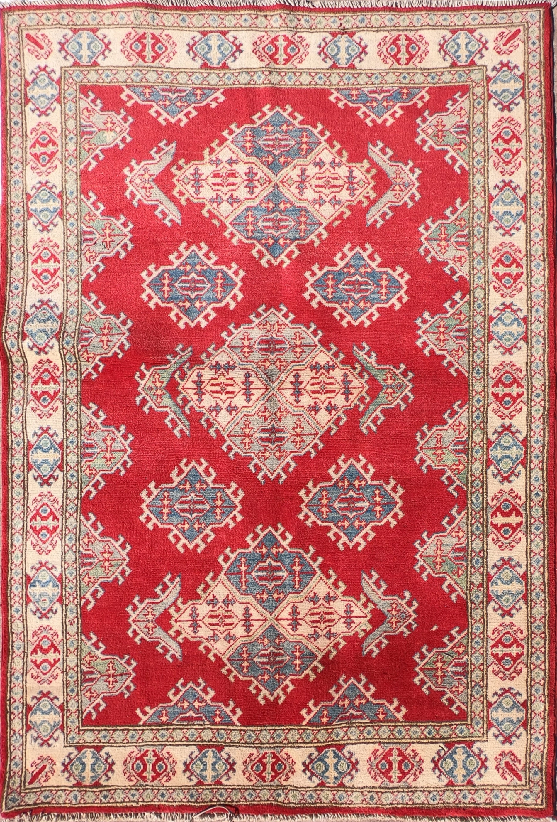 Alfombra Persa lana, Kazak 1.80 x 1.20 mts. 0110 - 1.80 x 1.20