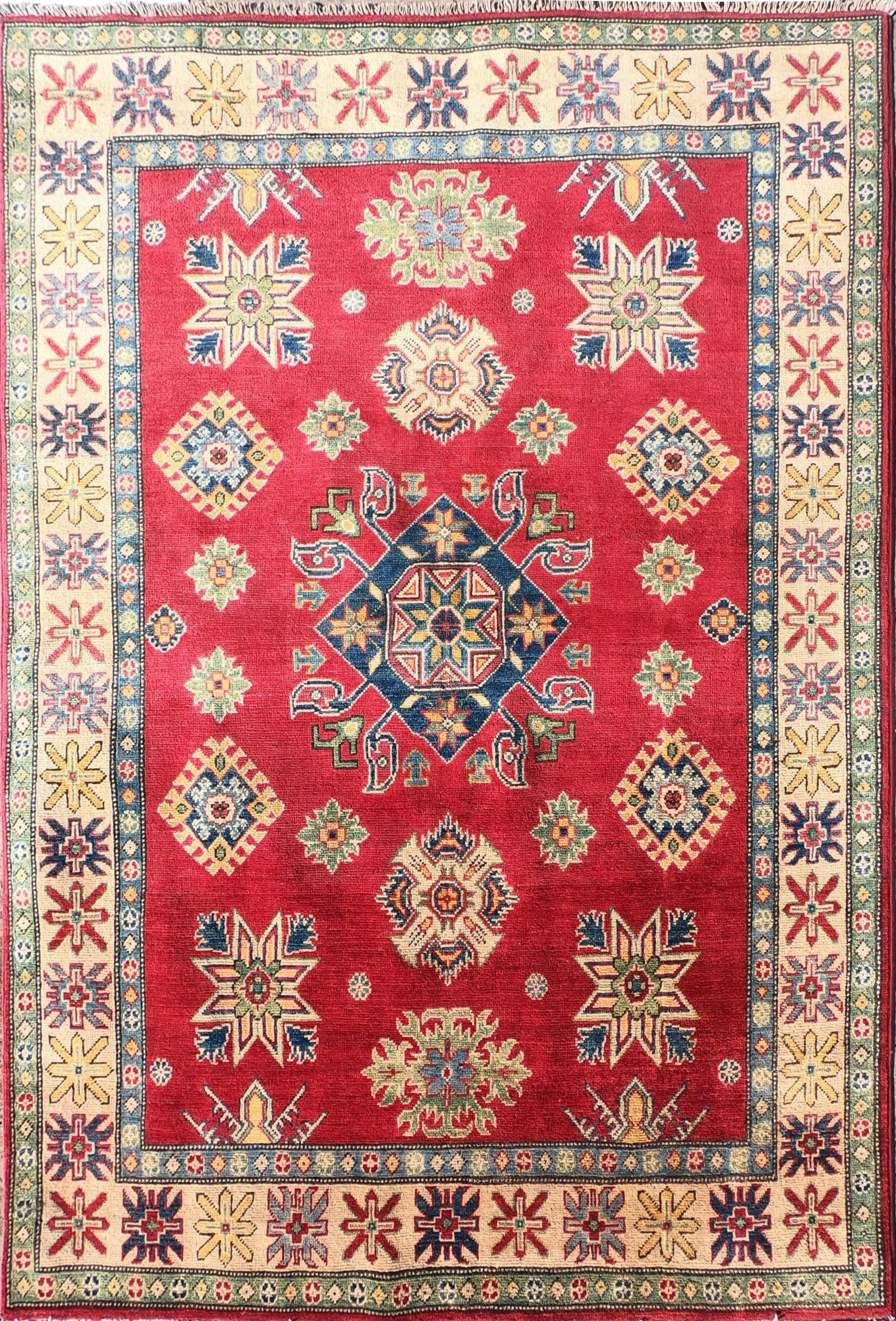 Alfombra Persa lana, Kazak 2.00 x 1.50 mts. 0050 - 2.00 x 1.50