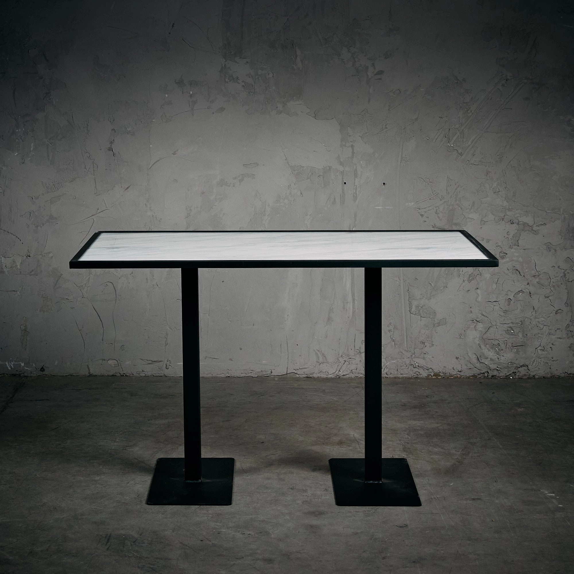 Mesa Doble Cubierta mármol