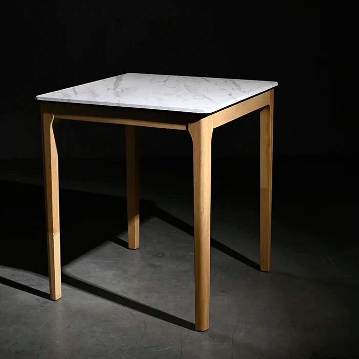 Mesa La Tecnología Cuadrada Blanca