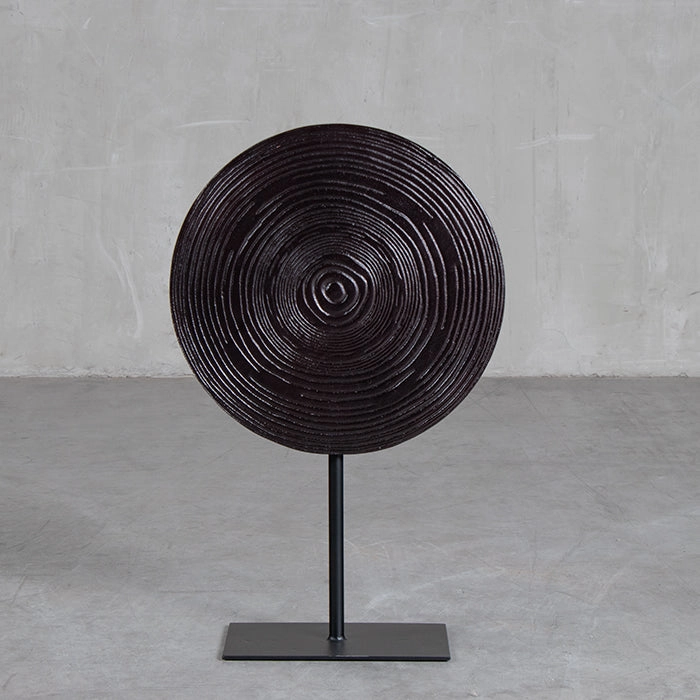 Escultura Zen Negra Grande