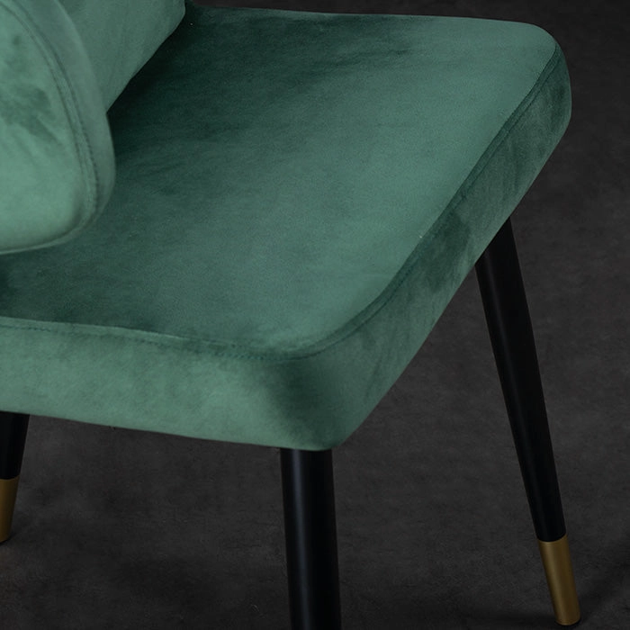 Silla La Cómoda Felpa verde