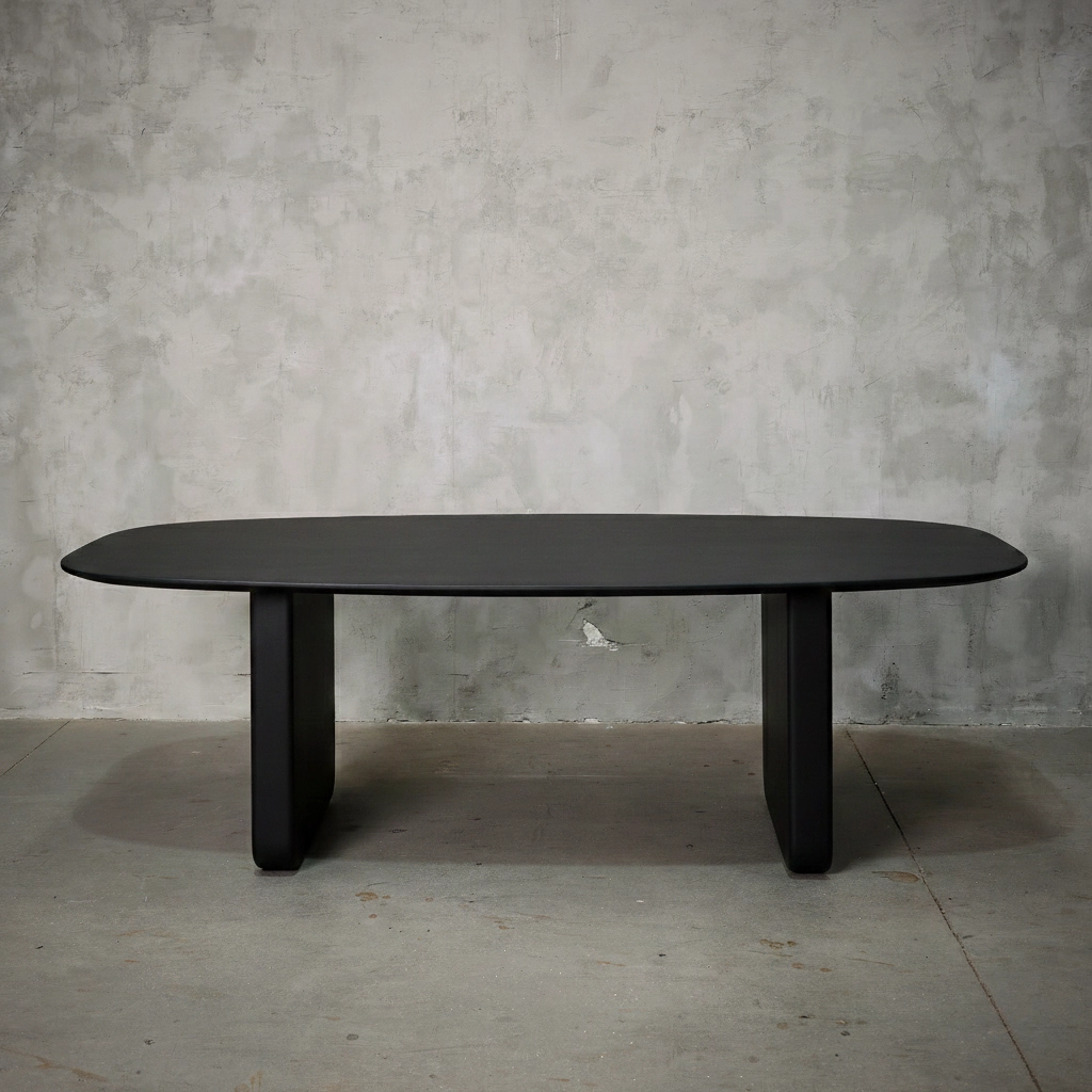 Mesa comedor Palma - 2.00 X 1.00 / NEGRO