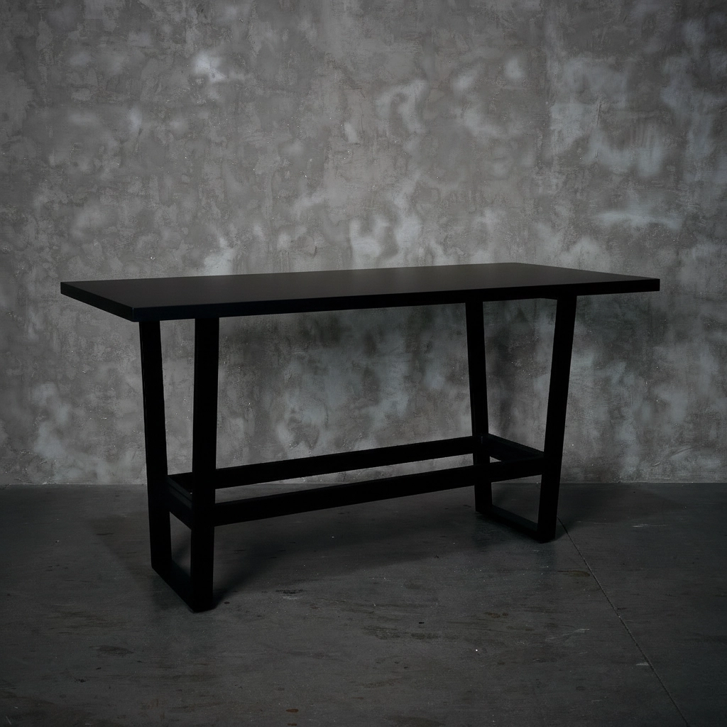 Mesa Bar Tranquera - 2.00 X 1.00 / NEGRO