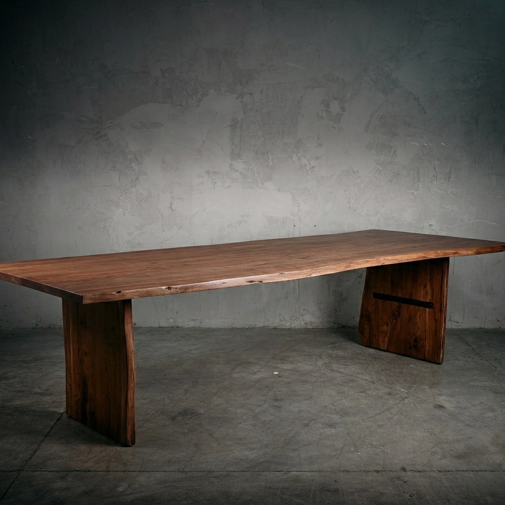 Mesa Comedor Tablón - 2.80 X 1.10 / NOGAL