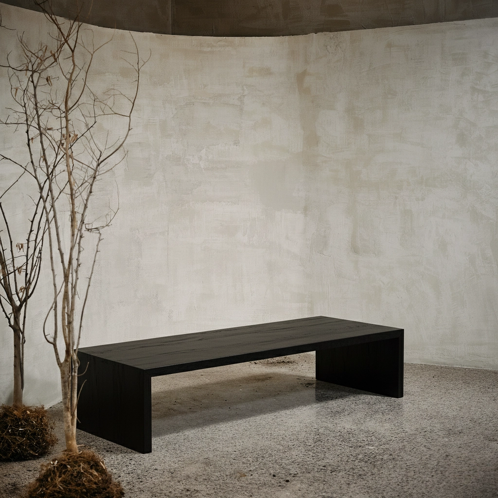 Mesa de centro la Gruta - 1.40 x 45 / NEGRO