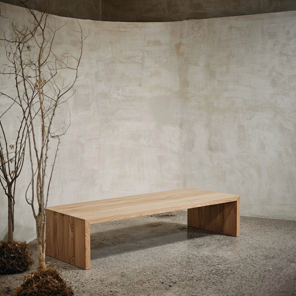 Mesa de centro la Gruta - 2.10 x 60 / NATURAL