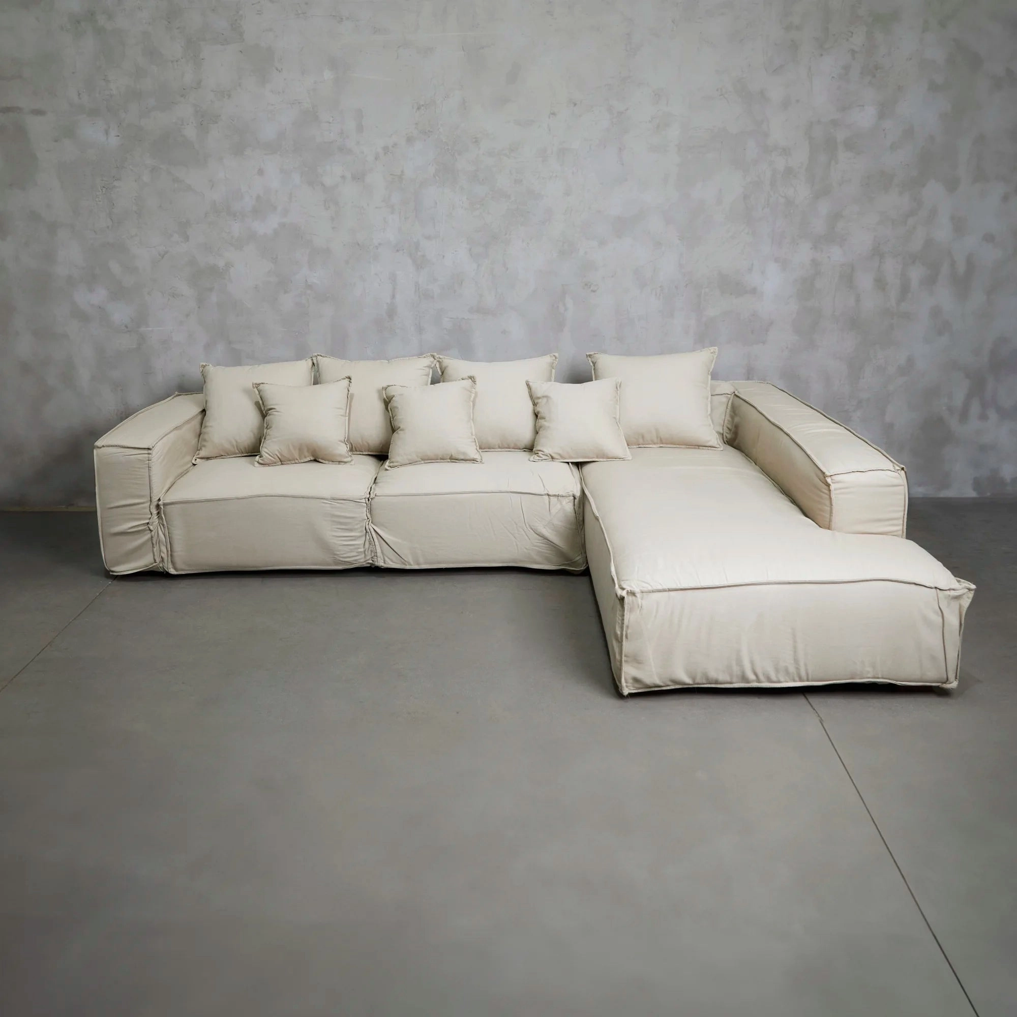 Seccional Levadura L Derecho Beige (N)