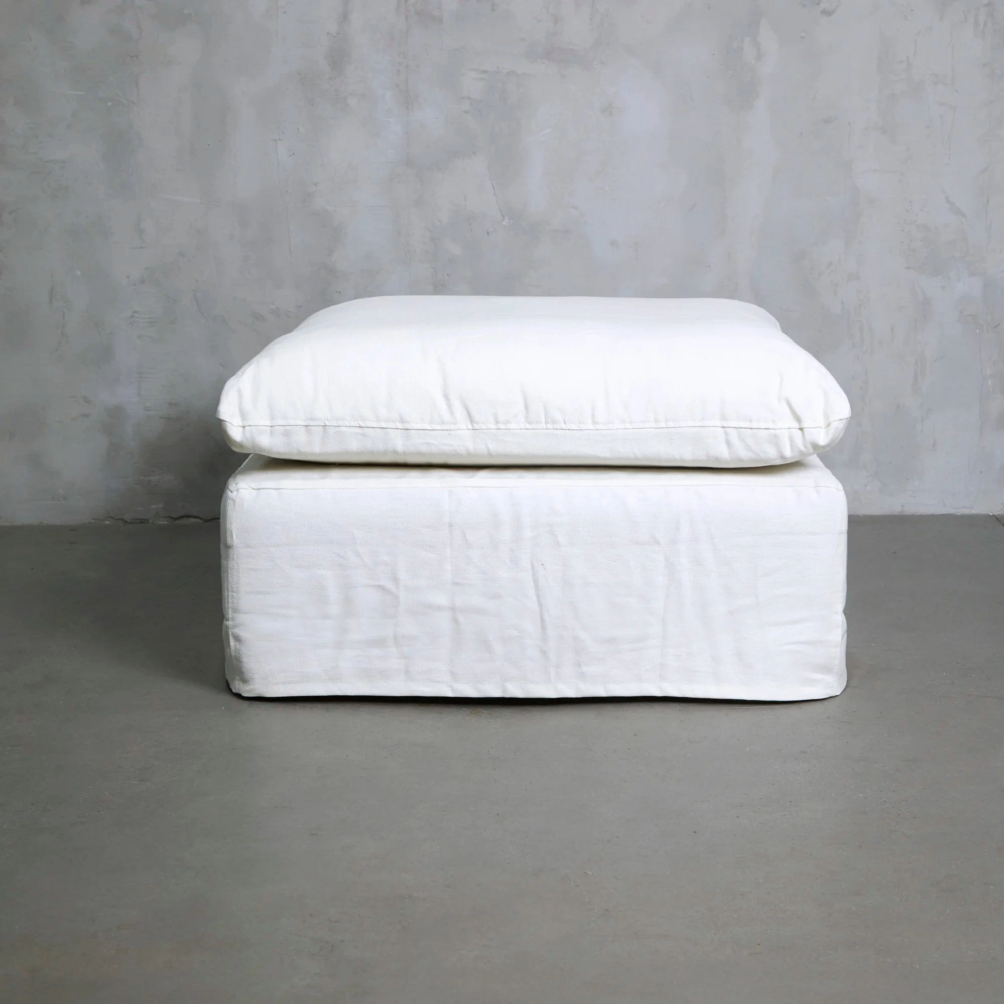 Pouf Lo Chic (90 x 90 cm) Crudo