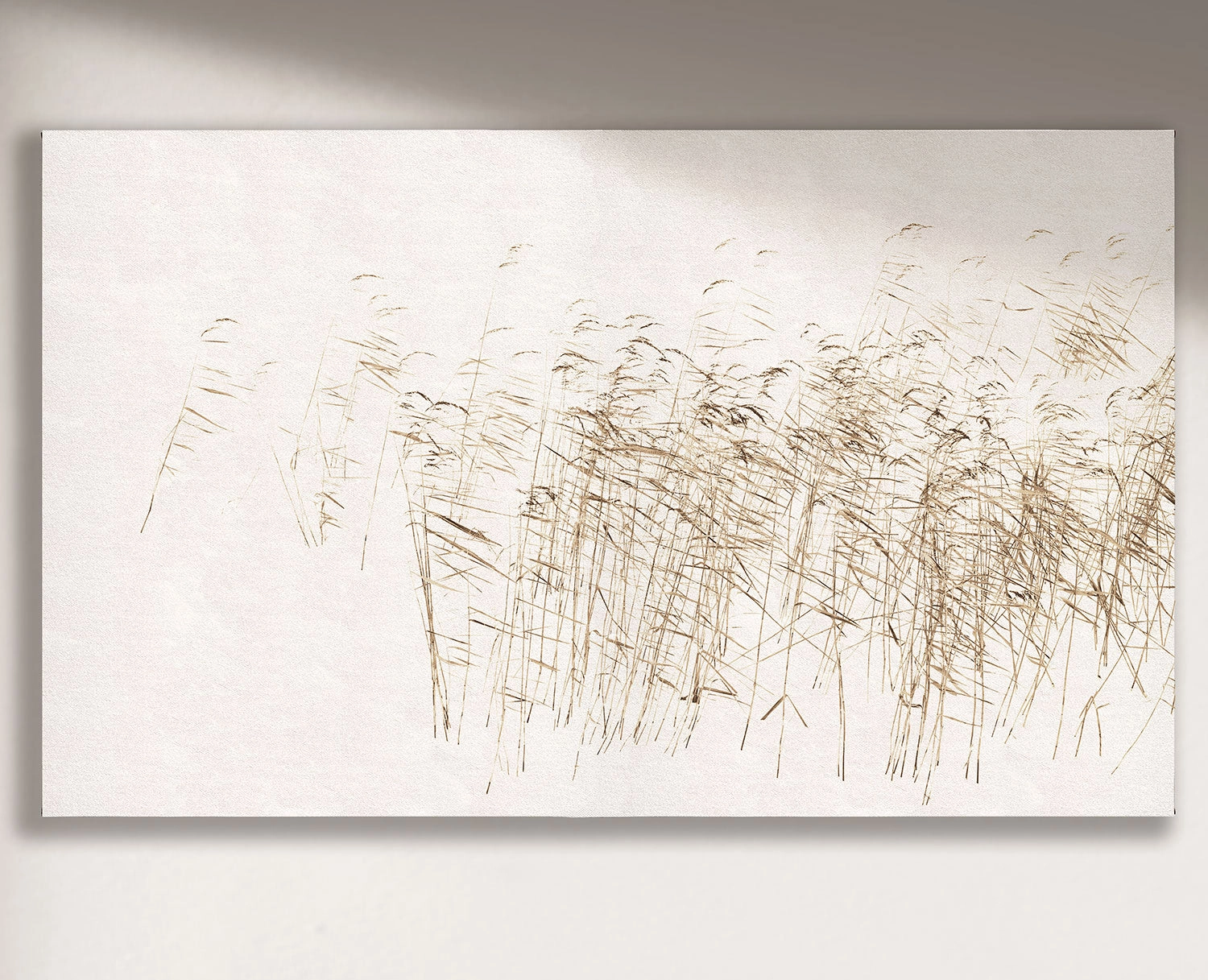 Cuadro Trigo horizontal - 100x80 cm / Lona tensada con bastidor