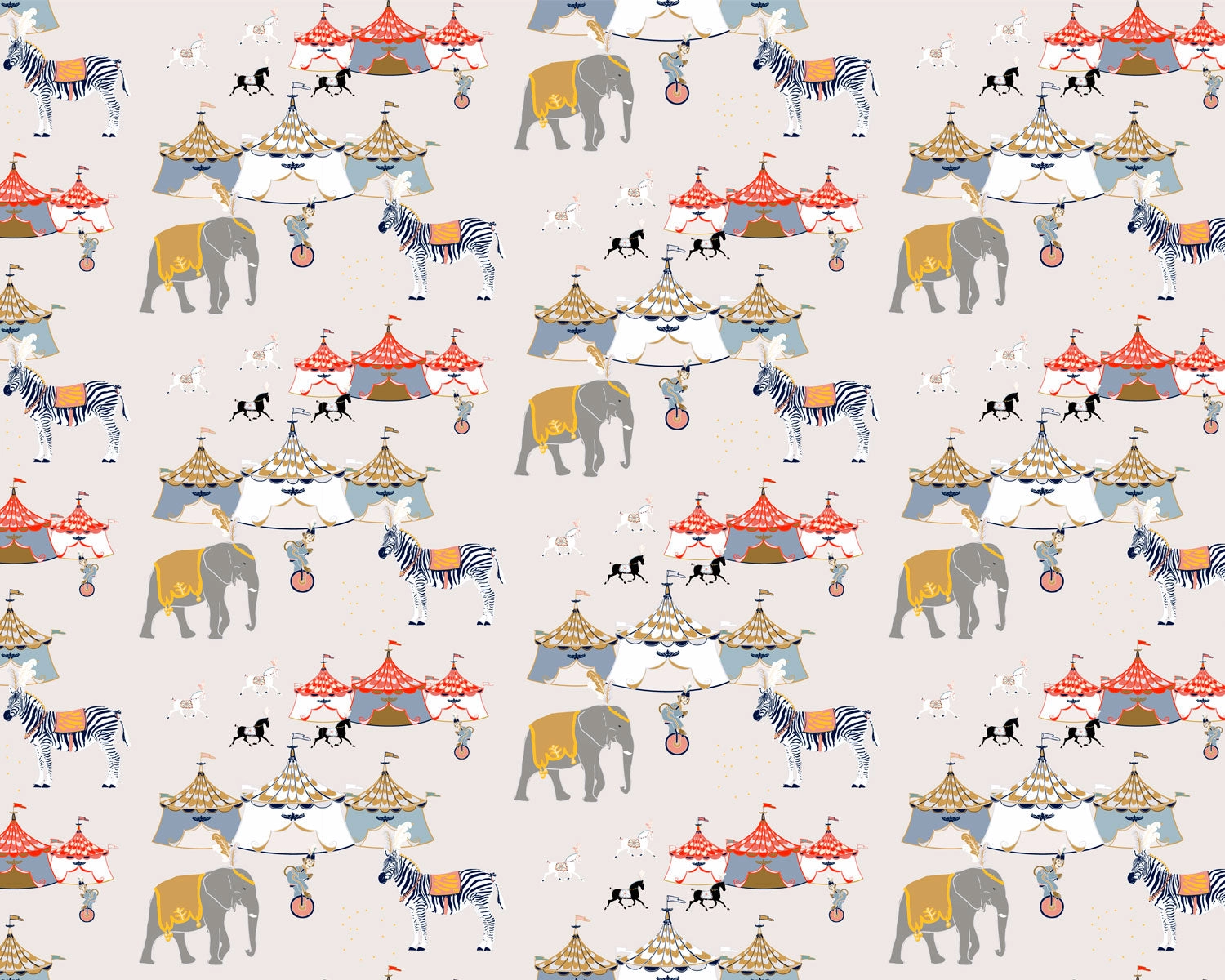 Papel mural Circo Beige (Teresa Chan)