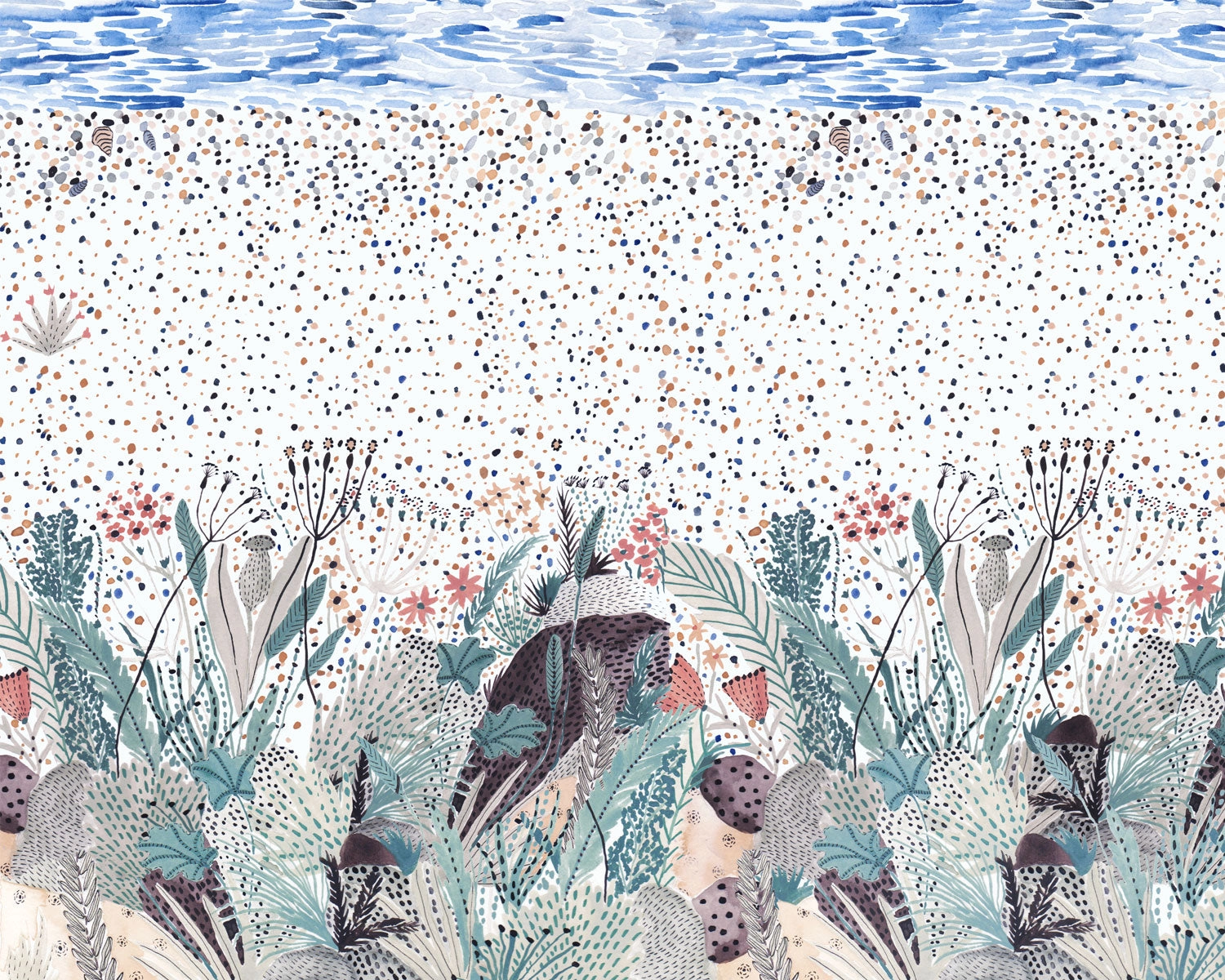 Papel mural Playa (Sara Boccaccini)
