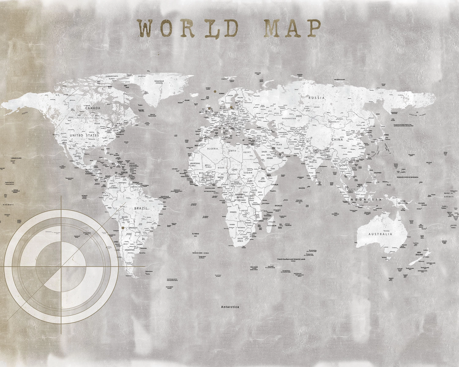 Mapa Oro