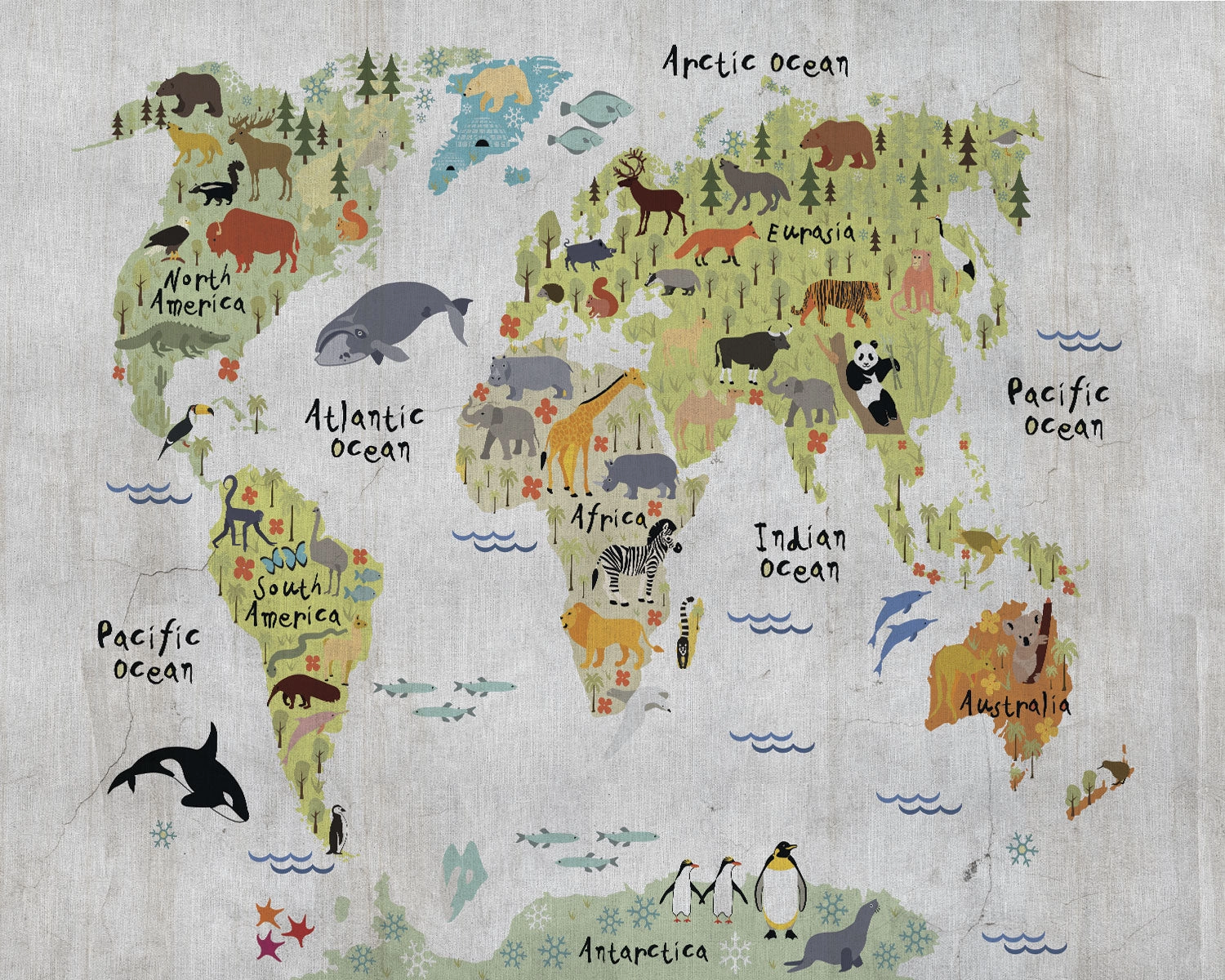 Mapa Naturaleza