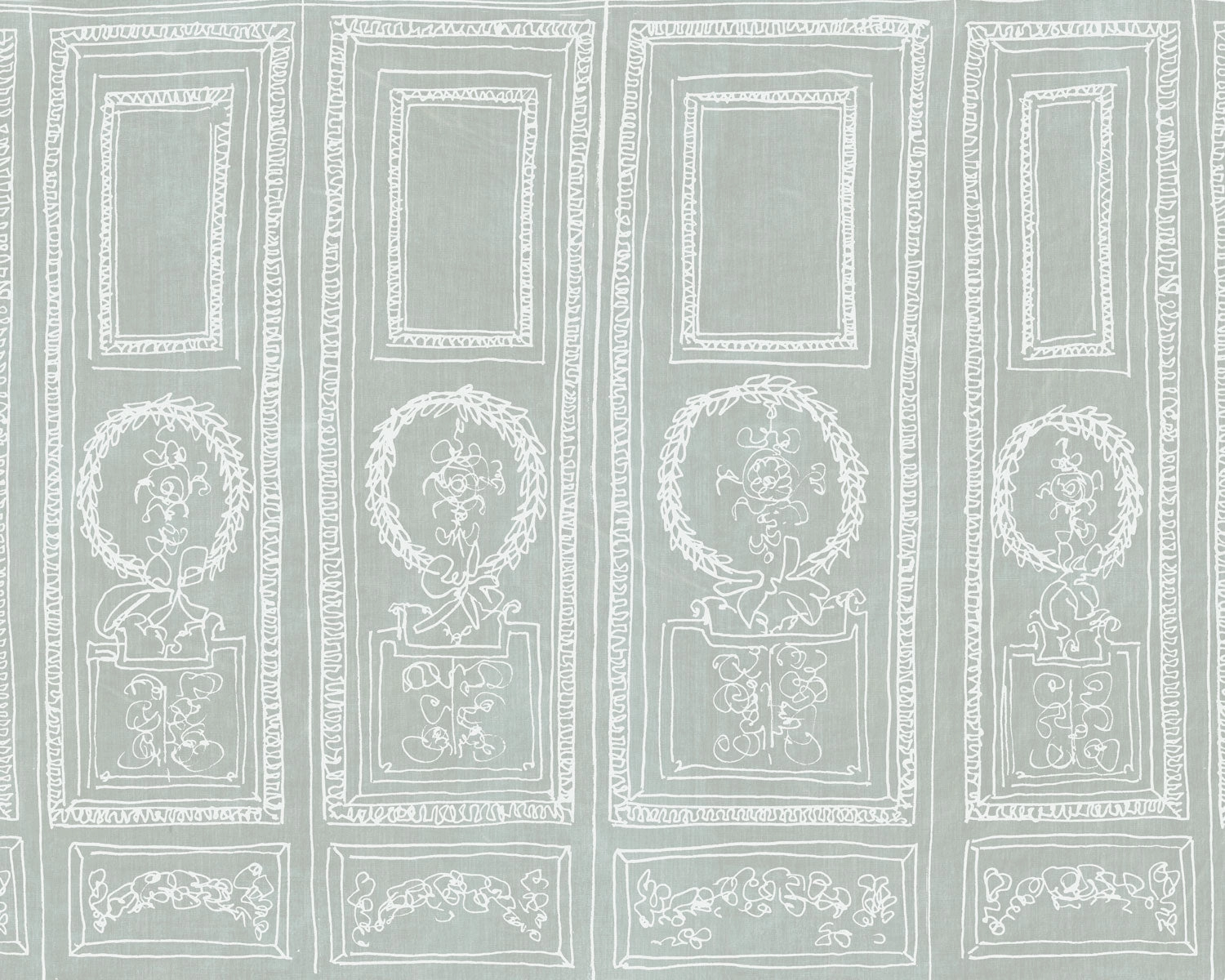 Papel mural Boiserie Sage (Manuel Santelices)