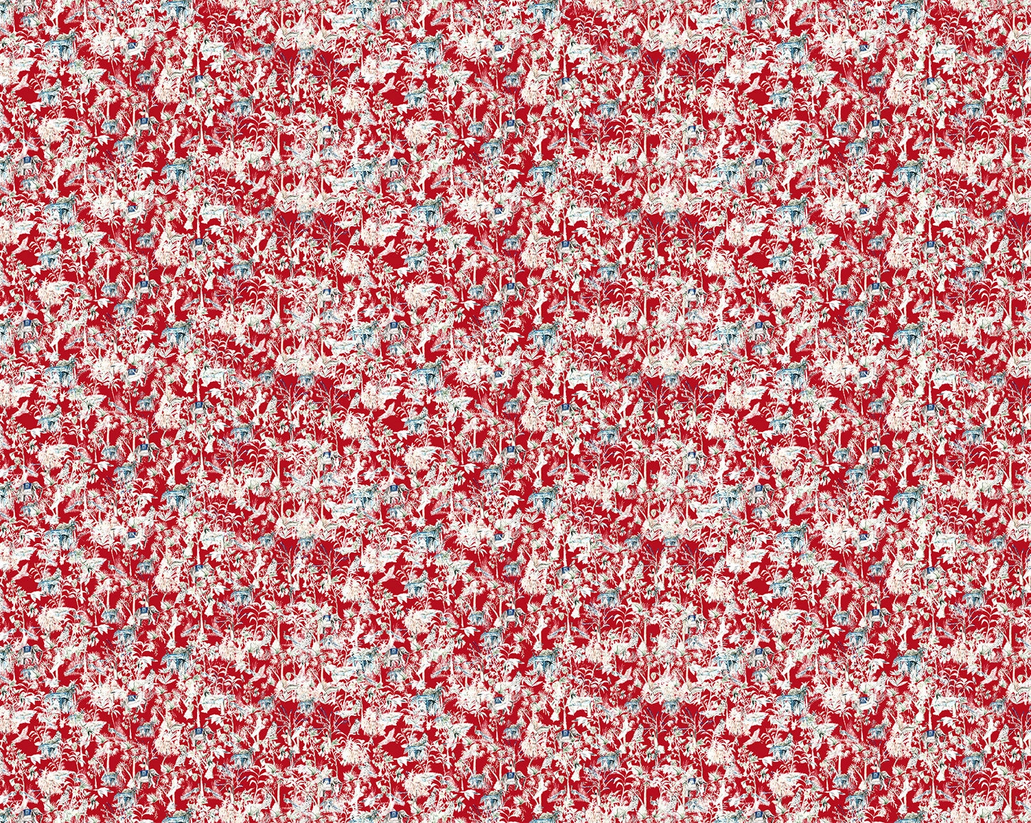 Papel mural India Rojo (Tere Mujica)
