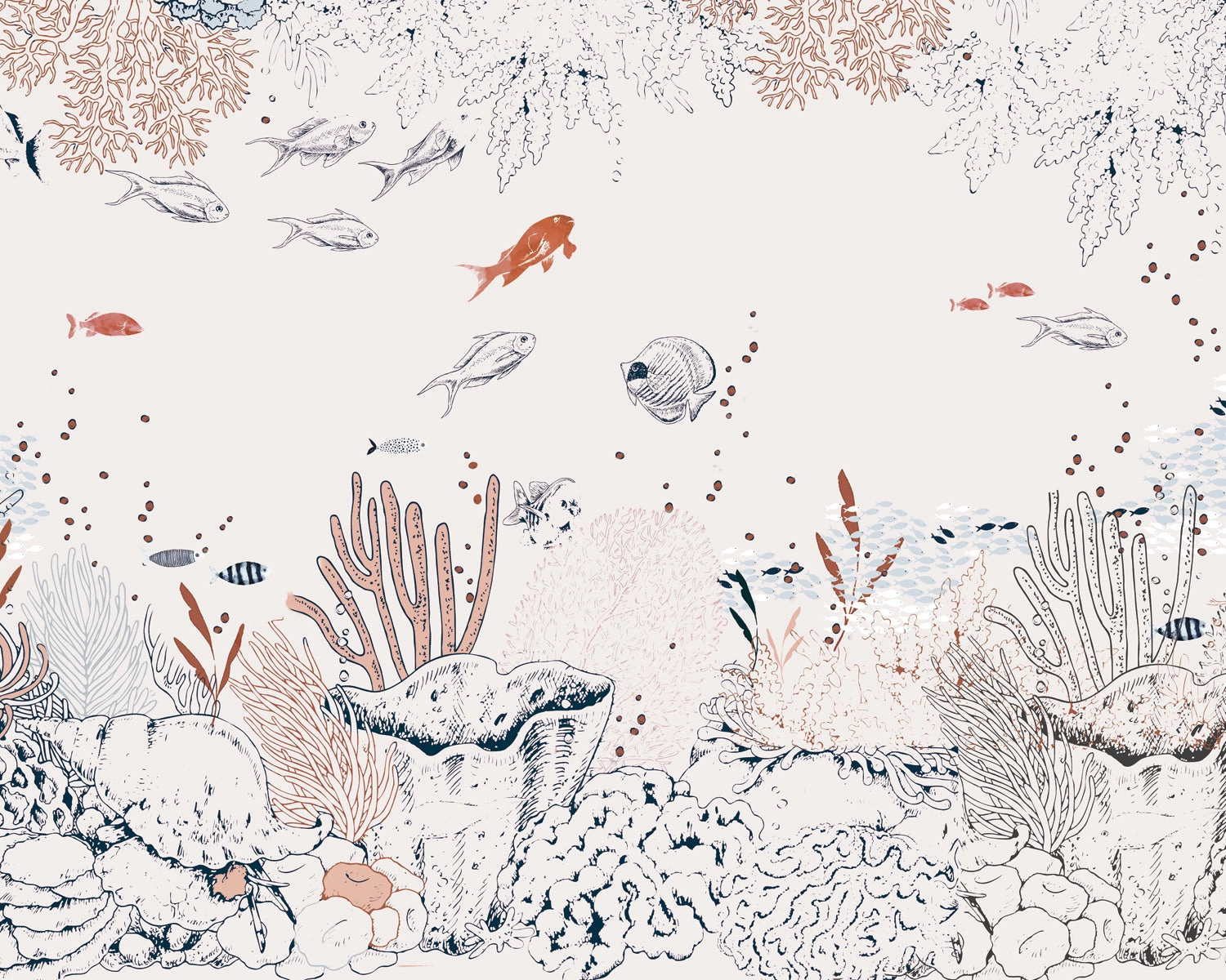 Papel mural Oceano