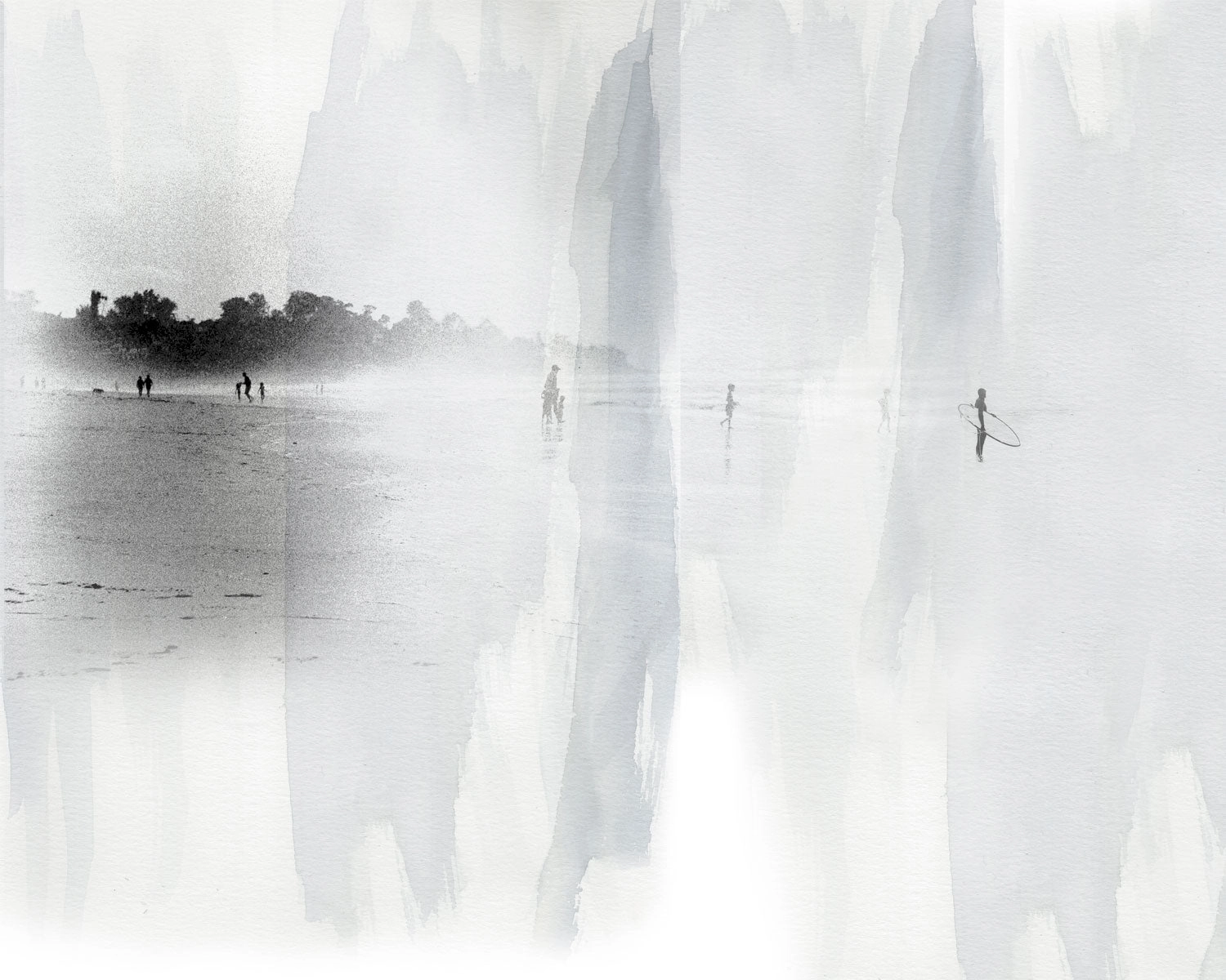 Papel mural Viento