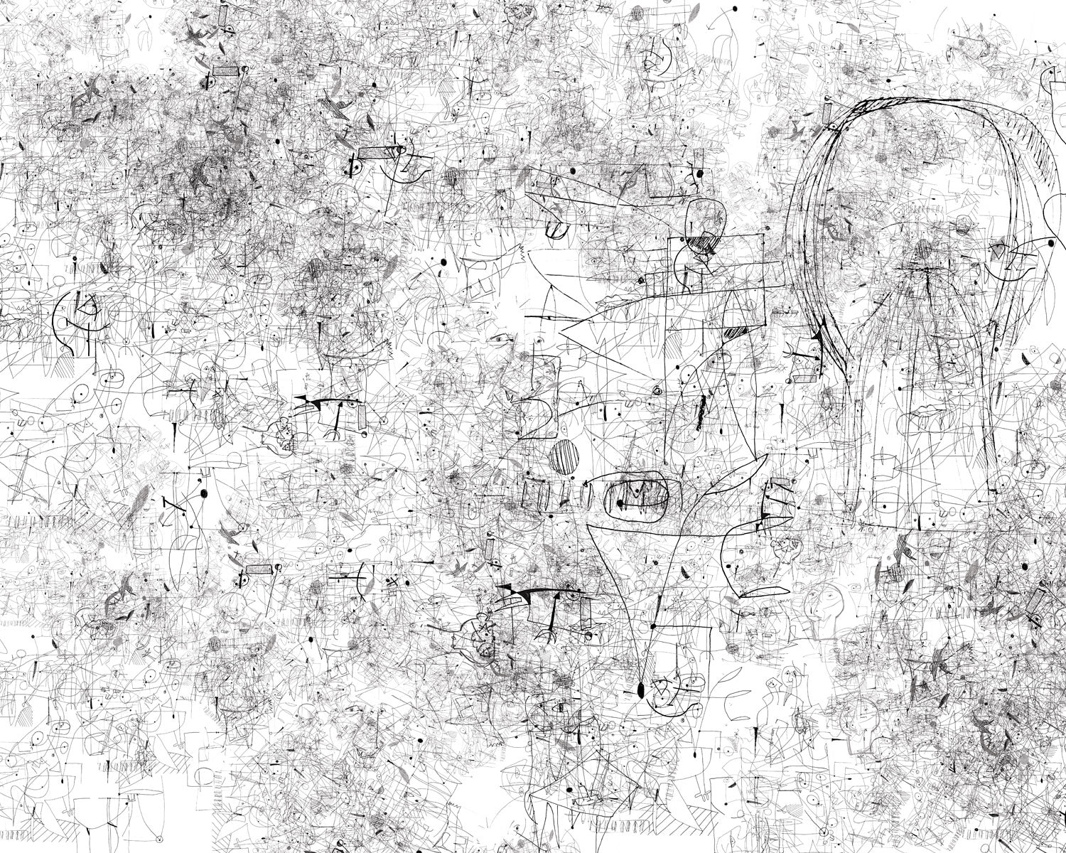Ideas Blanco- Papel Mural (Rafael Correa)