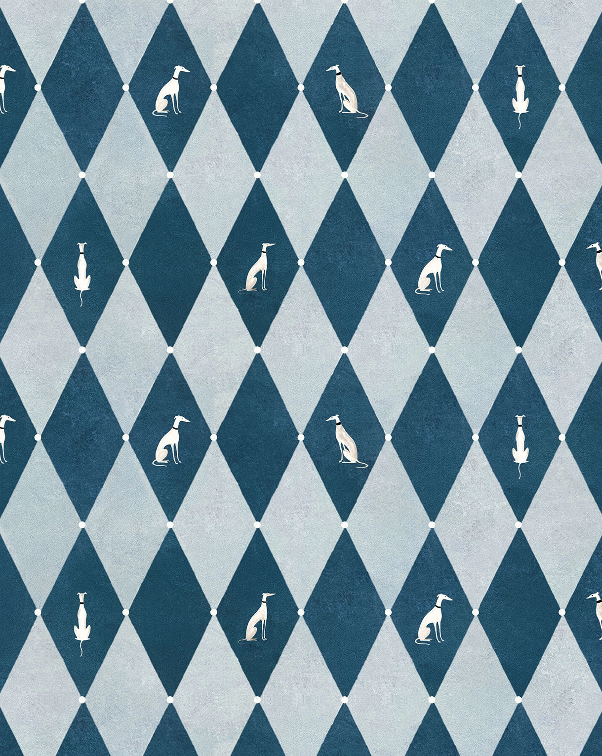Papel Mural Galgopando Agua Blanco