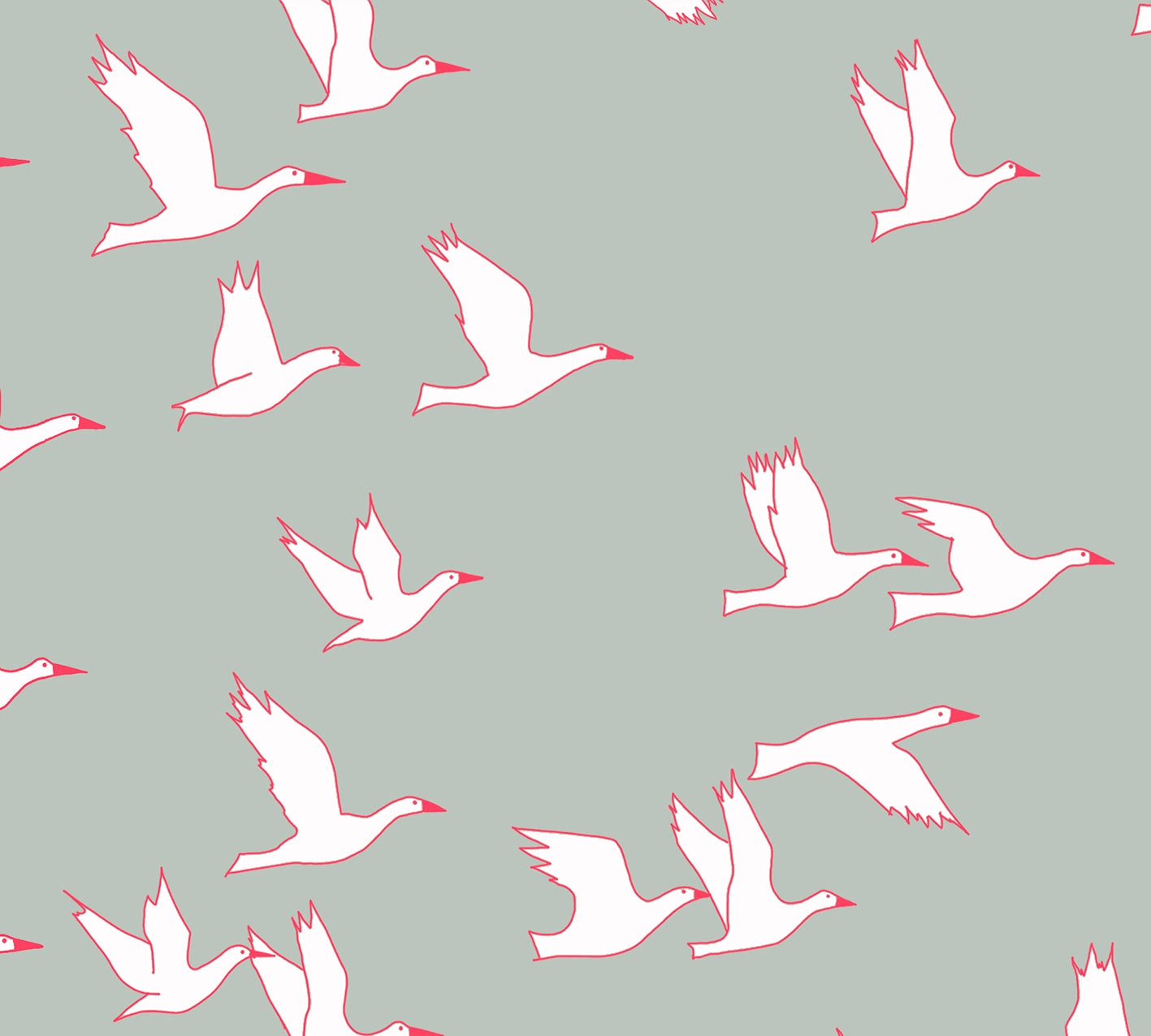 Papel mural Gaviota Verde
